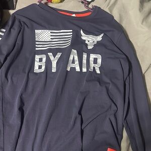 Under Armour Navy Long Sleeve Tee